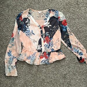 Guess Floral Blouse